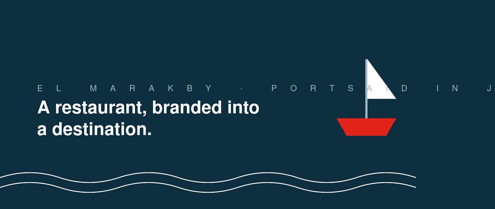 Branding a Portsaid restaurant into a destination